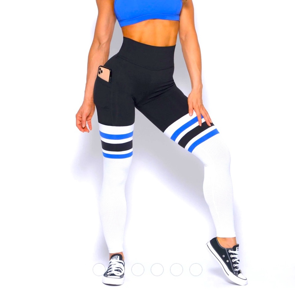 Bombshell full length thigh high leggings!